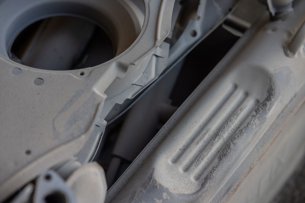 Aqua Blasting At Approved Engine