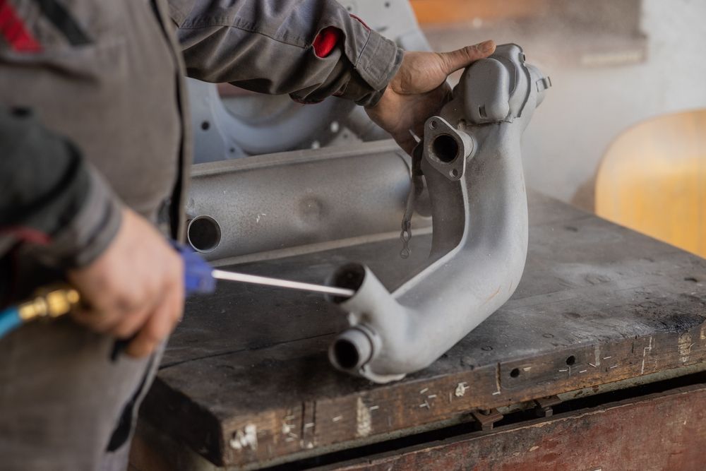 Aqua Blasting Services at Approved Engine