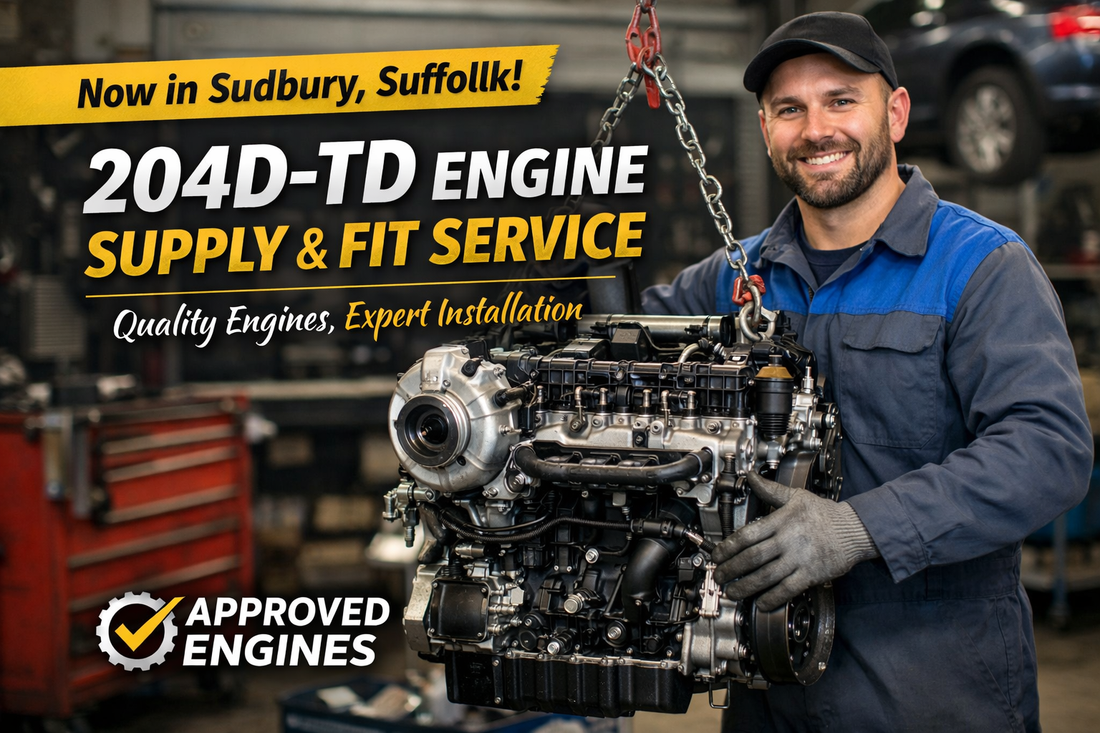 204D-TD Engine Supply & Fit Service in Sudbury, Suffolk