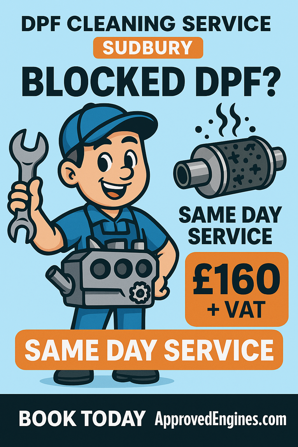 Dpf cleaning service ! In Sudbury Suffolk ! Bring your dpf back to life !